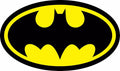 Batman Logo  CHOOSE SIZE 2" 10" DC Comics Car Decal (2-Pack) | Made in USA Print on Demand