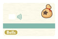 Bells Animal Crossing Bell Bag Nintendo Gamer Credit Card Skin (4-Pack) | Made in USA Print on Demand