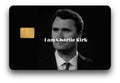 Charlie Kirk "Freedom" Credit Card Skin (2-Pack) | Made in USA Print on Demand