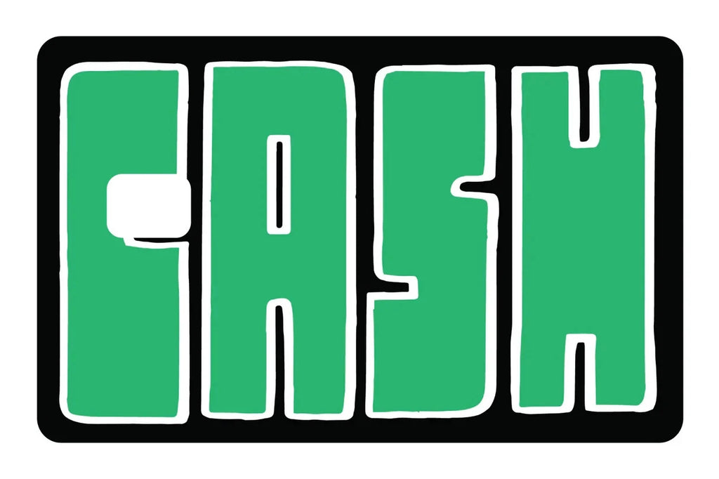 CASH Big Bank Meme Just Save It Budget Humor Set Credit Card Skin (4-Pack) | Made in USA Print on Demand