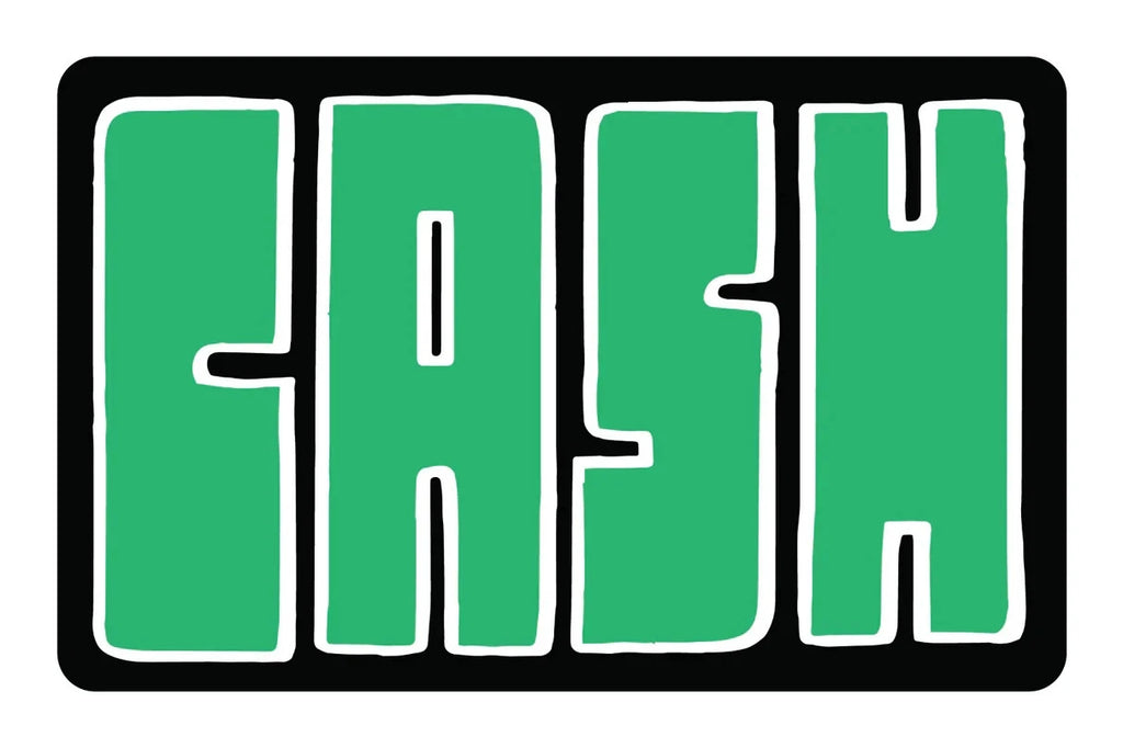 CASH Big Bank Meme Just Save It Budget Humor Set Credit Card Skin (4-Pack) | Made in USA Print on Demand