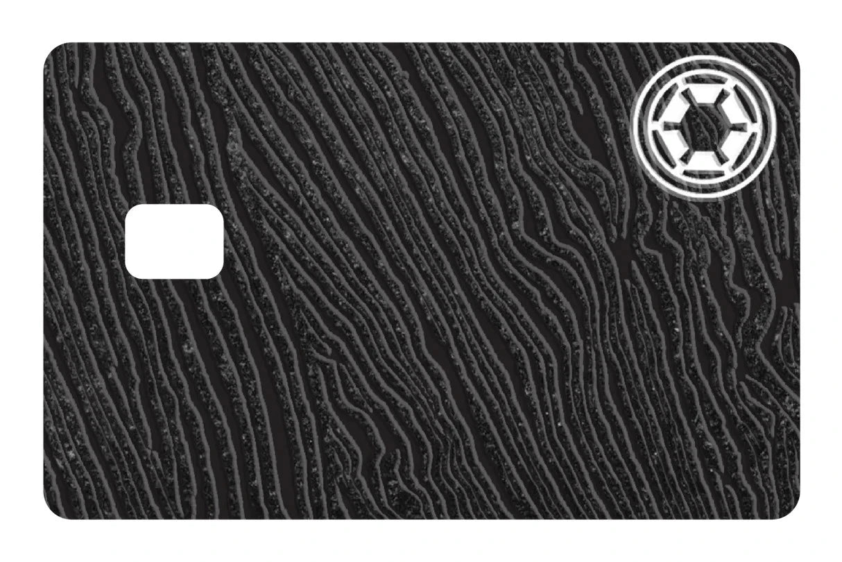 Corrugated Metallic Bar Sci Fi Steel Armor Texture Accessory Credit Card Skin (4-Pack) | Made in USA Print on Demand