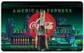 Coca Cola AMEX Parody  Funny Pop Art Credit Card Skin (4-Pack) | Made in USA Print on Demand