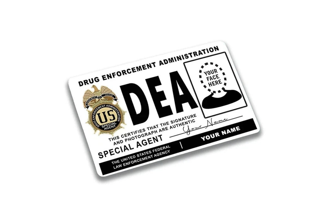 Custom DEA Personalize Name Photo Debit Deca Credit Card Skin (2-Pack) | Made in USA Print on Demand