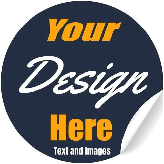 Custom Personalized Photos Text Image 2" 10" Decal (120-Pack) | Made in USA Print on Demand