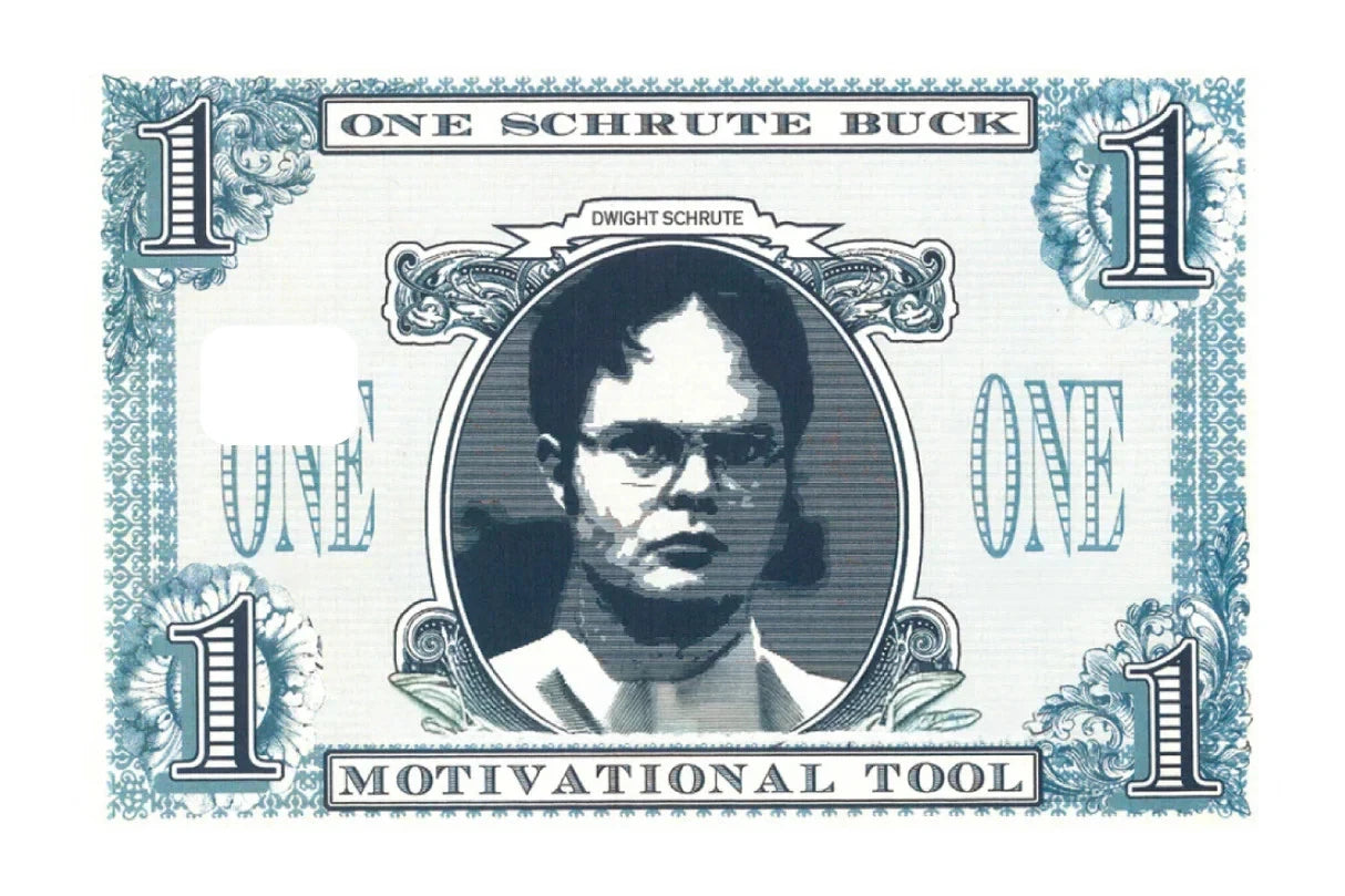 Fictional Funny Money Motivational Currency Beet Farm Humorous Credit Card Skin (2-Pack) | Made in USA Print on Demand