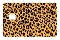 Cheetah Print Exotic Animal Print Wild Spotted Fashion Credit Card Skin (4-Pack) | Made in USA Print on Demand