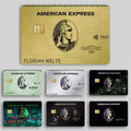AE EXPRESS Matte AMEX Credit Card Skin (7-Pack) | Made in USA Print on Demand