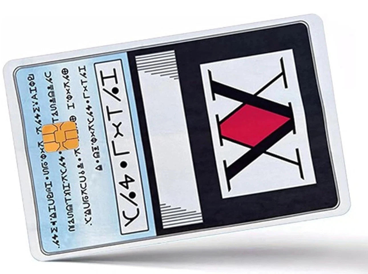 Hunter x Hunter Hunter License Anime Manga Set Credit Card Skin (4-Pack) | Made in USA Print on Demand