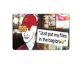 "Fries In Bag" Funny Credit Credit Card Skin (2-Pack) | Made in USA Print on Demand