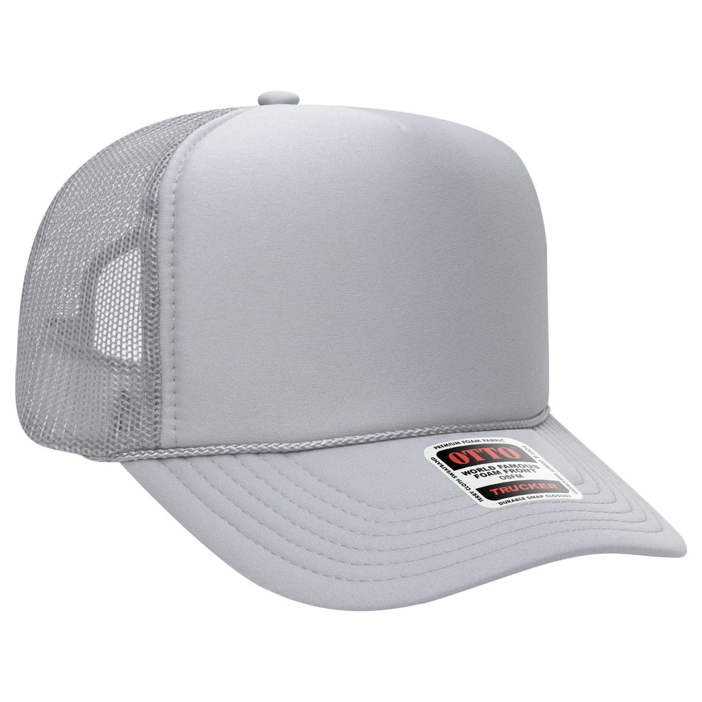 Custom Embroidered OTTO 39 165 Trucker Hat Cap Logo Text Bulk Mesh Back Sticker (12-Pack) | Made in USA Print on Demand