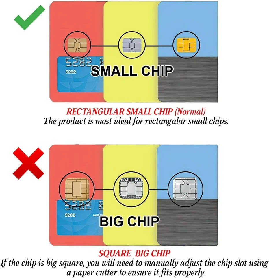 Brushed Slate Set Gray Metallic 4X Credit Card Skin (4-Pack) | Made in USA Print on Demand