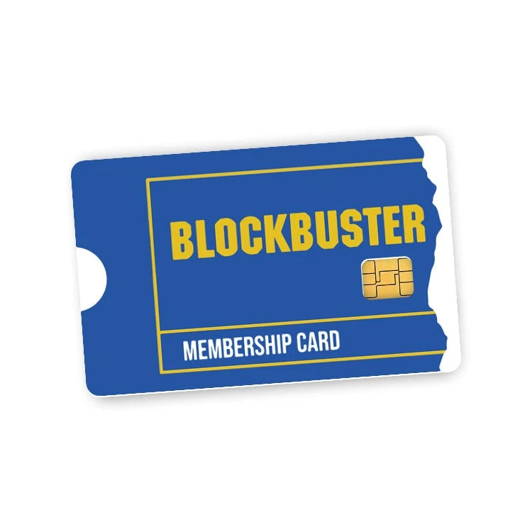 Blockbuster Seabucks Get of Jail Free S Chip Credit Card Skin (3-Pack) | Made in USA Print on Demand