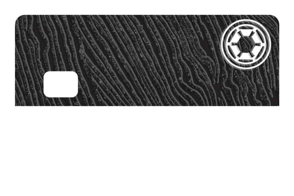 Corrugated Metallic Bar Sci Fi Steel Armor Texture Accessory Credit Card Skin (4-Pack) | Made in USA Print on Demand