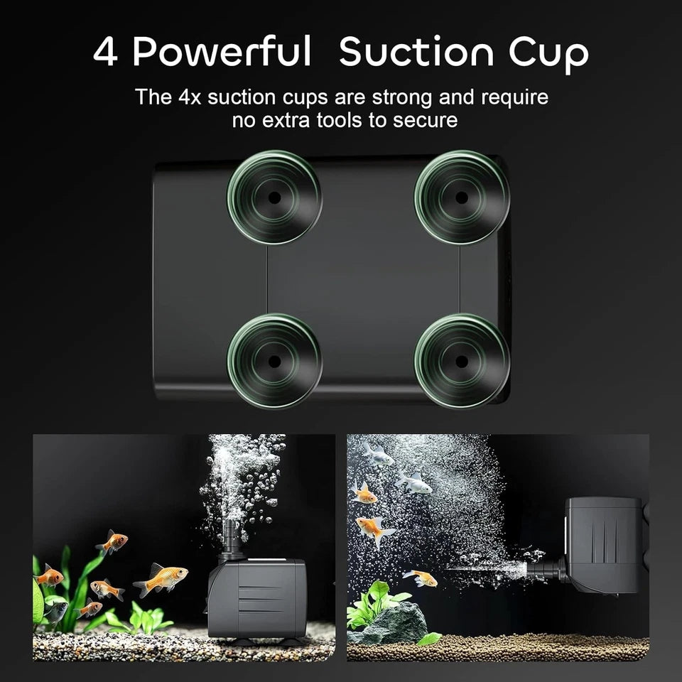 550GPH Submersible Water Pump 30W Fountain Aquarium Pond Hydroponics 7.2ft Lift Sticker | Made in USA Print on Demand