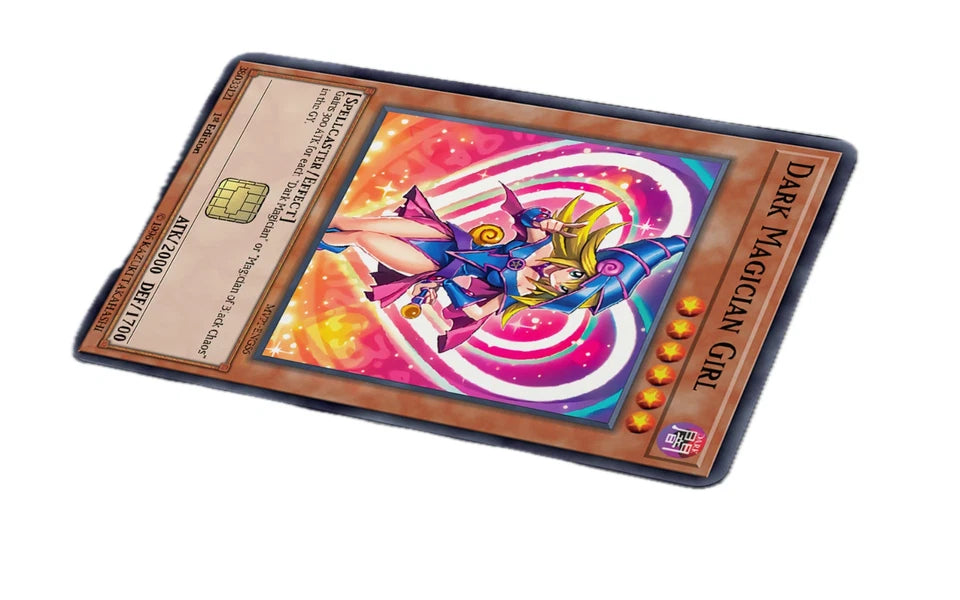 Anime Monster for Credit & Debit TCG Style Matte Credit Card Skin (6-Pack) | Made in USA Print on Demand