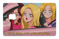 "We're Going Shopping" Funny Humor Shopper Pop Culture Credit Card Skin (4-Pack) | Made in USA Print on Demand