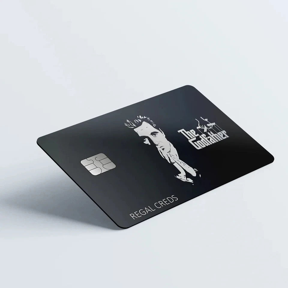 Godfather Debit ⭐Fast Ship USA Credit Card Skin (2-Pack) | Made in USA Print on Demand