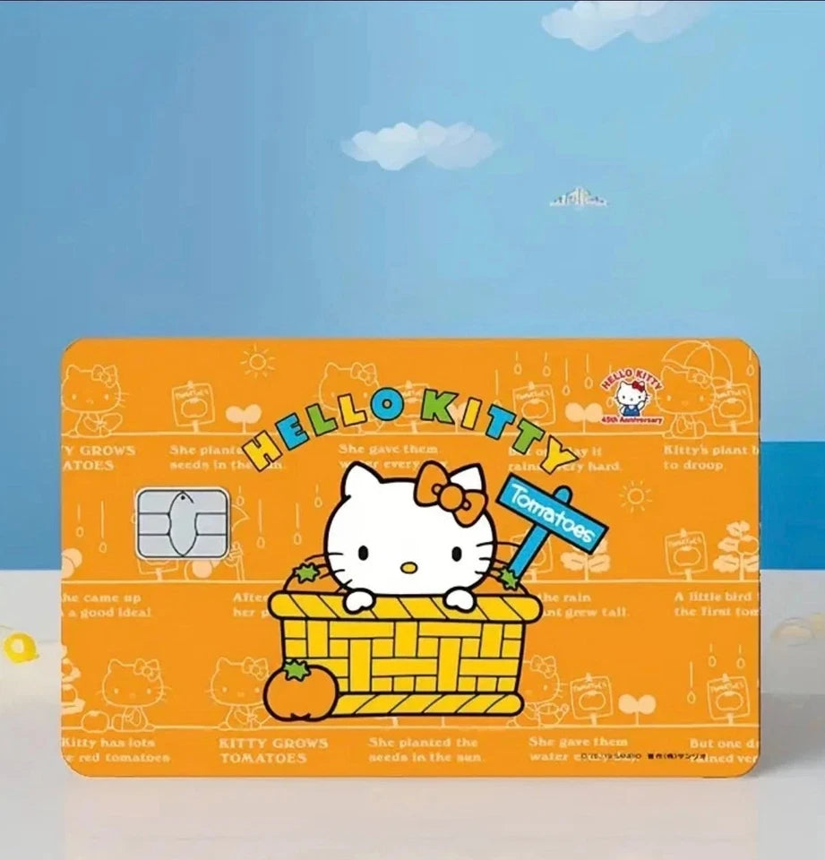 Hello Kitty Variety Set Cute Anime Credit Card Cove Credit Card Skin (6-Pack) | Made in USA Print on Demand