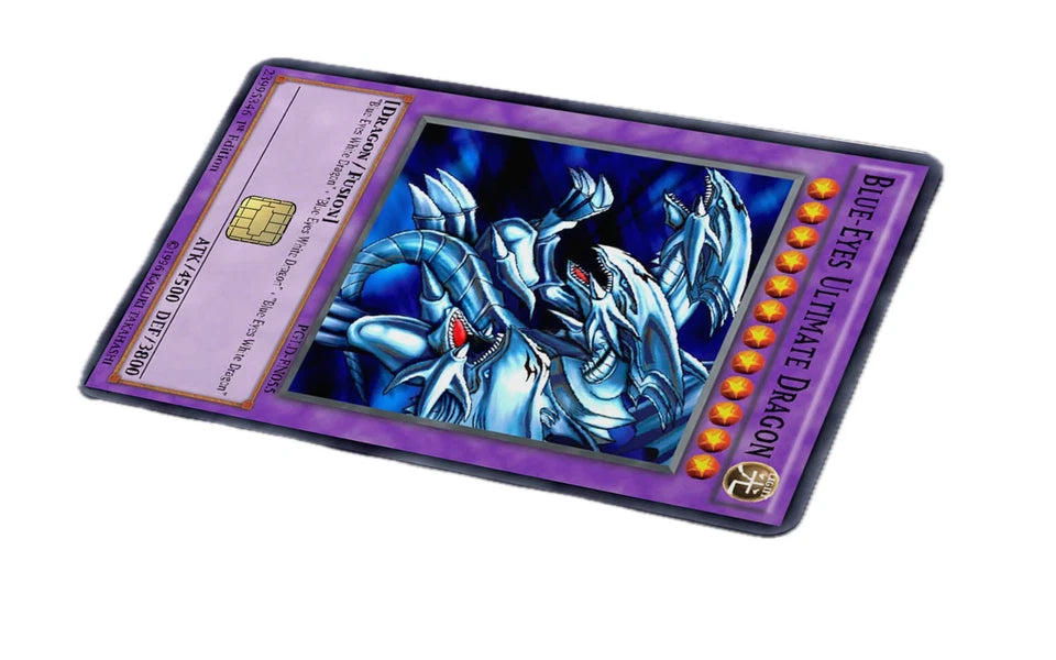 Anime Monster for Credit & Debit TCG Style Matte Credit Card Skin (6-Pack) | Made in USA Print on Demand