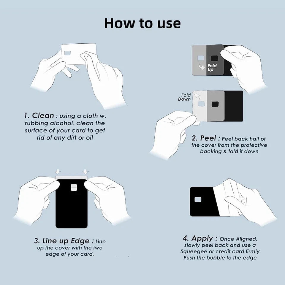 American Express Skin Card Credit Card Skin (2-Pack) | Made in USA Print on Demand