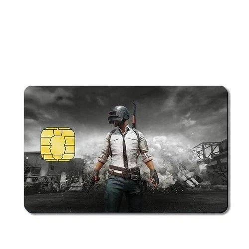 Battle Royale Soldier Tactical Gamer Debit Credit Card Skin (2-Pack) | Made in USA Print on Demand