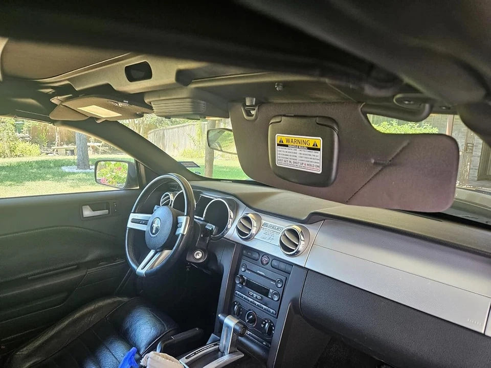 Funny Car Rules  We Die Like Real Men Bumper Decal (2-Pack) | Made in USA Print on Demand