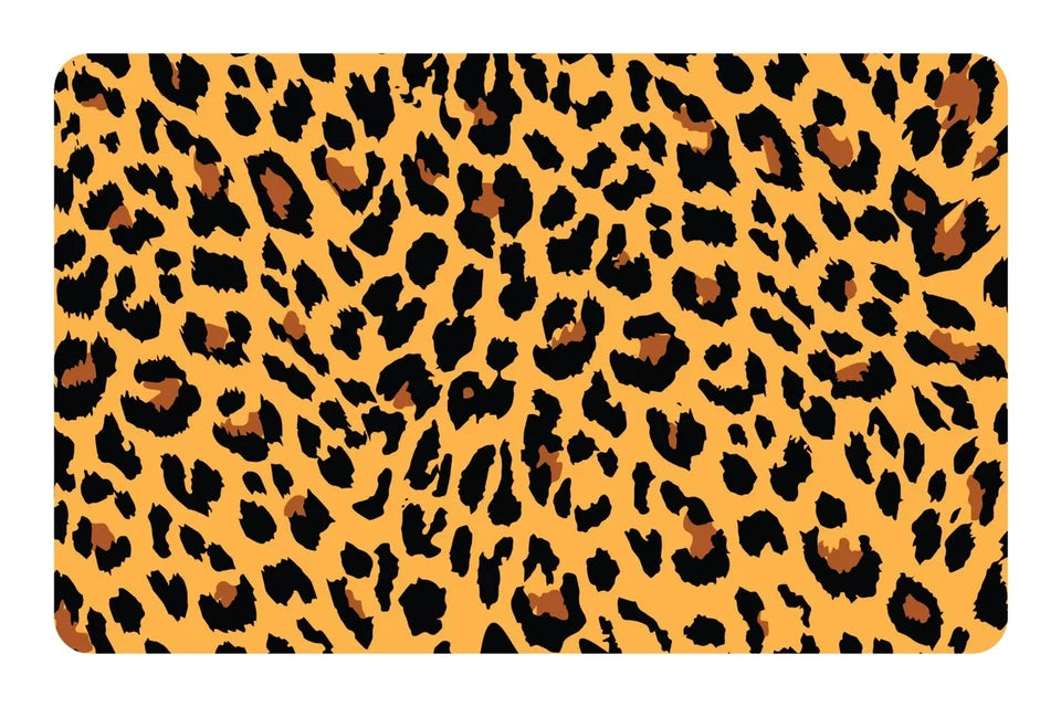 Cheetah Print Exotic Animal Print Wild Spotted Fashion Credit Card Skin (4-Pack) | Made in USA Print on Demand