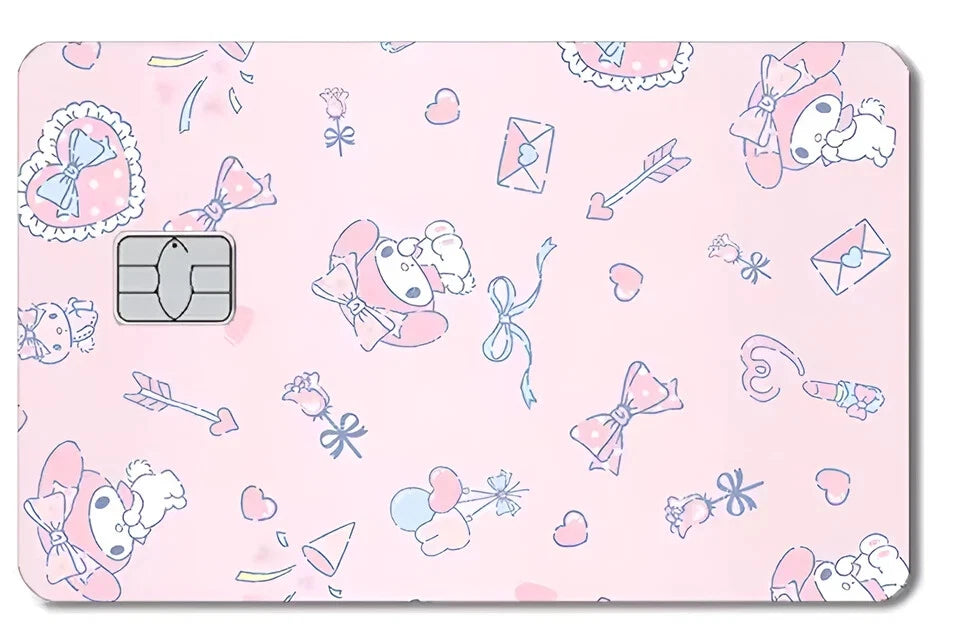 Hello Kitty Hello Kitty 6 Pk Credit Card Skin | Made in USA Print on Demand