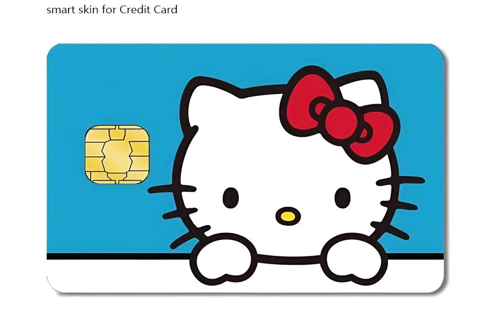 Hello Kitty Hello Kitty 6 Pk Credit Card Skin | Made in USA Print on Demand