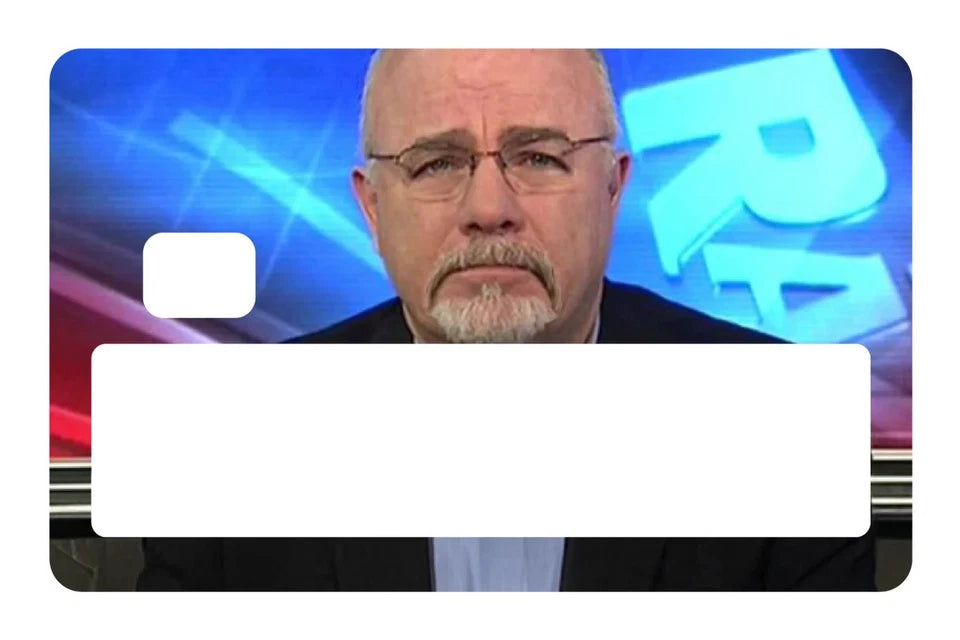 Financial Motivation Budget Debt Free Money Management Guru Credit Card Skin (4-Pack) | Made in USA Print on Demand