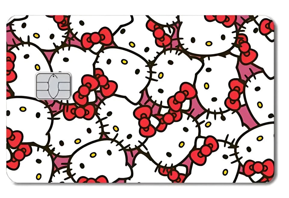 Hello Kitty Hello Kitty 6 Pk Credit Card Skin | Made in USA Print on Demand